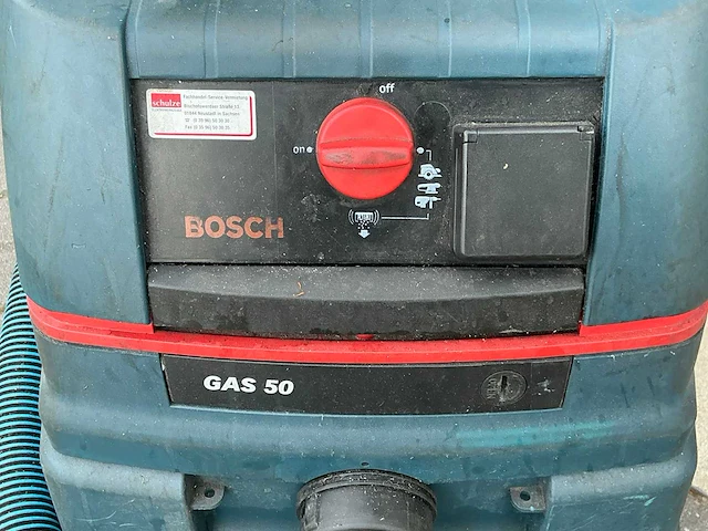 Bosch gas50 industriële stofzuiger - afbeelding 3 van  4