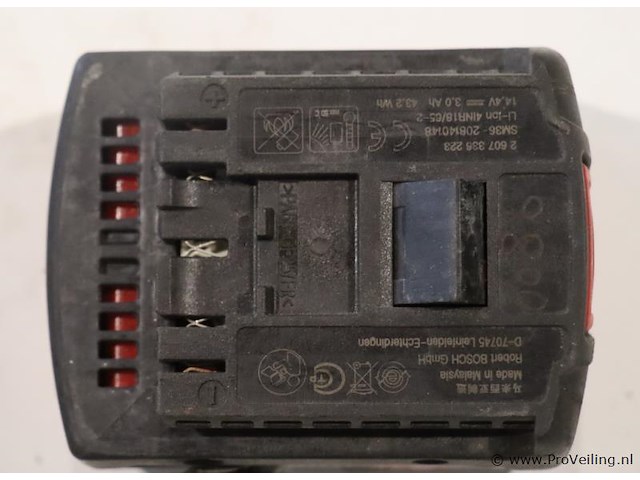 Bosch gba accu 14.4 v 3.0 ah - afbeelding 2 van  3