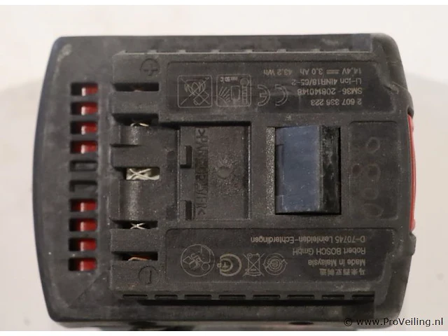Bosch gba accu 14.4 v 3.0 ah - afbeelding 2 van  3
