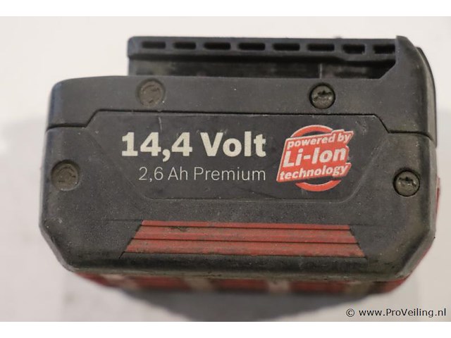 Bosch gba accu 14,4v 2,6ah - afbeelding 3 van  3