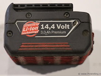 Bosch gba accu 14,4v 2,6ah - afbeelding 1 van  3