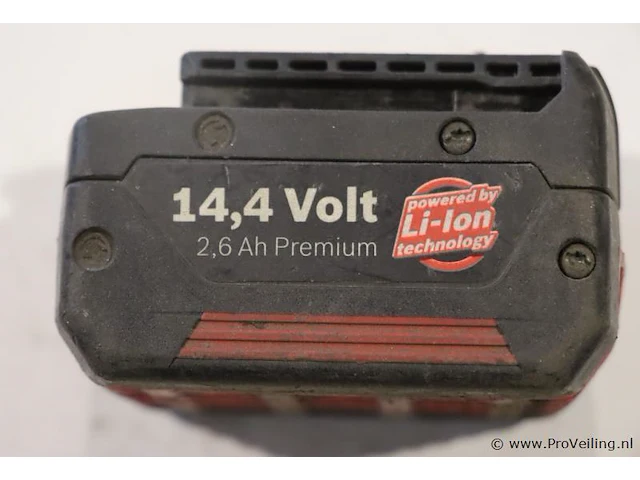 Bosch gba accu 14,4v 2,6ah - afbeelding 3 van  3