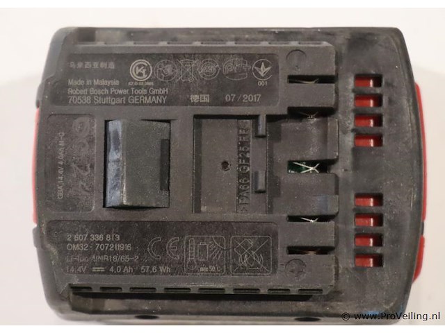 Bosch gba accu 14.4v 4.0ah - afbeelding 2 van  3