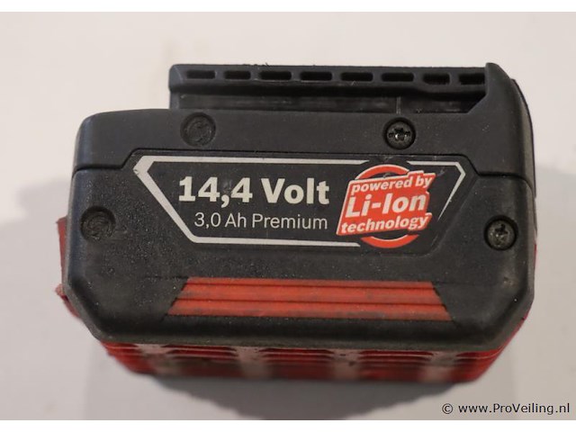 Bosch gba accu 14.4v 4.0ah - afbeelding 1 van  3