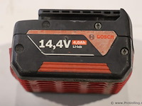 Bosch gba accu 14.4v 4.0ah - afbeelding 1 van  3