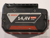 Bosch gba accu 14.4v 4.0ah - afbeelding 3 van  3