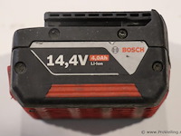 Bosch gba accu 14.4v 4.0ah - afbeelding 1 van  3