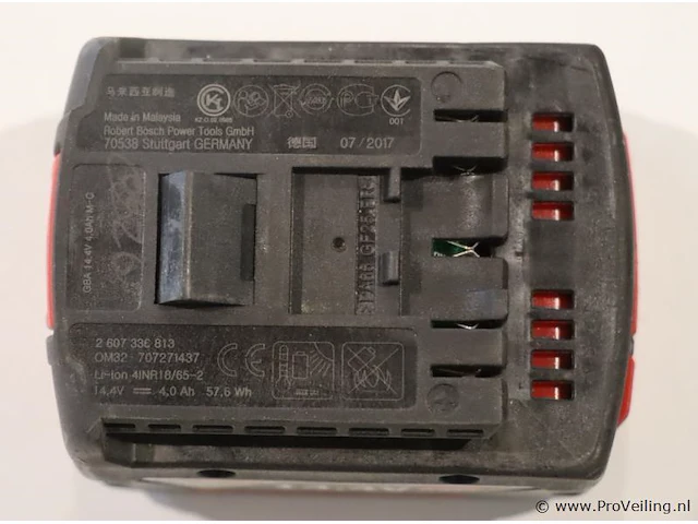 Bosch gba accu 14.4v 4.0ah - afbeelding 2 van  3