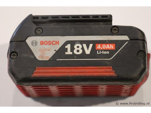 Bosch gba accu 18v 4.0ah m-c 2 - afbeelding 1 van  3