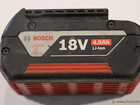Bosch gba accu 18v 4.0ah m-c 2 - afbeelding 1 van  3