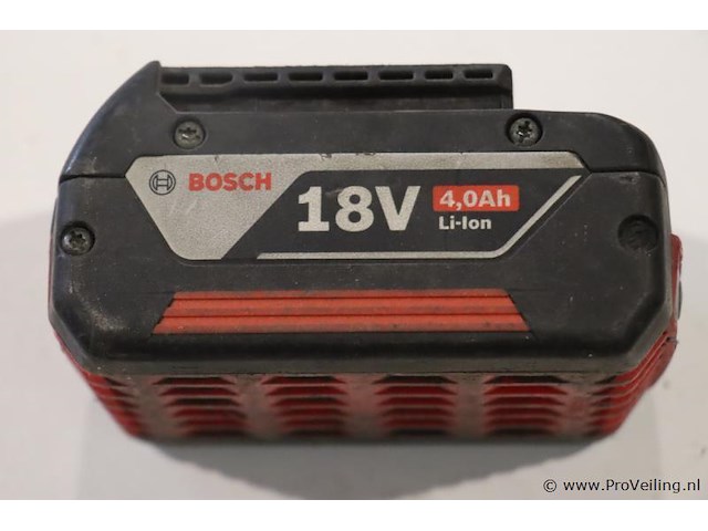 Bosch gba accu 18v 4.0ah m-c 2 - afbeelding 1 van  3