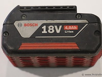 Bosch gba accu 18v 4.0ah m-c 2 - afbeelding 1 van  3