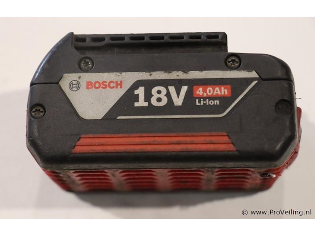 Bosch gba accu 18v 4.0ah m-c 2 - afbeelding 1 van  3