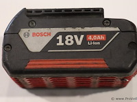 Bosch gba accu 18v 4.0ah m-c 2 - afbeelding 1 van  3