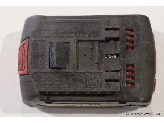 Bosch gba accu 18v 4.0ah m-c 2 - afbeelding 2 van  3