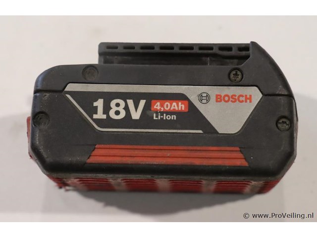 Bosch gba accu 18v 4.0ah m-c 2 - afbeelding 3 van  3