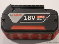 Bosch gba accu 18v 4.0ah m-c 2 - afbeelding 1 van  3