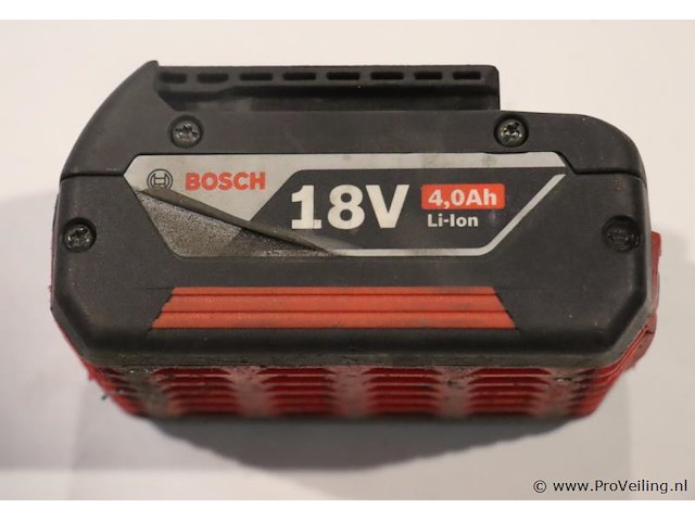 Bosch gba accu 18v 4.0ah m-c 2 - afbeelding 1 van  3