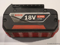 Bosch gba accu 18v 4.0ah m-c 2 - afbeelding 1 van  3