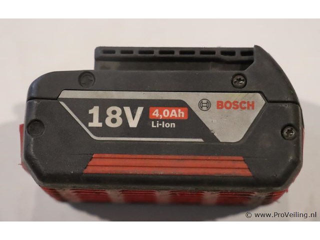 Bosch gba accu 18v 4.0ah m-c 2 - afbeelding 3 van  3