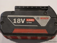Bosch gba accu 18v 4.0ah m-c 2 - afbeelding 3 van  3