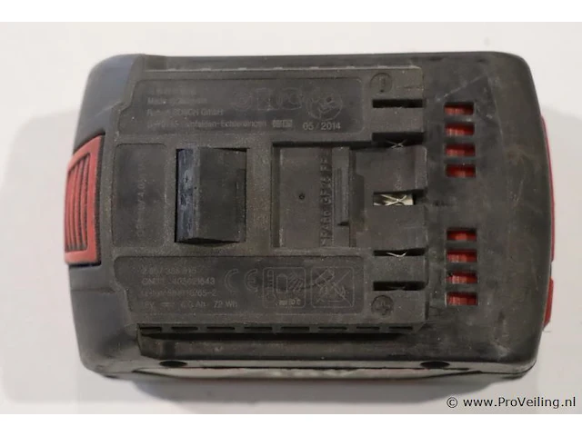 Bosch gba accu 18v 4.0ah m-c 2 - afbeelding 2 van  3