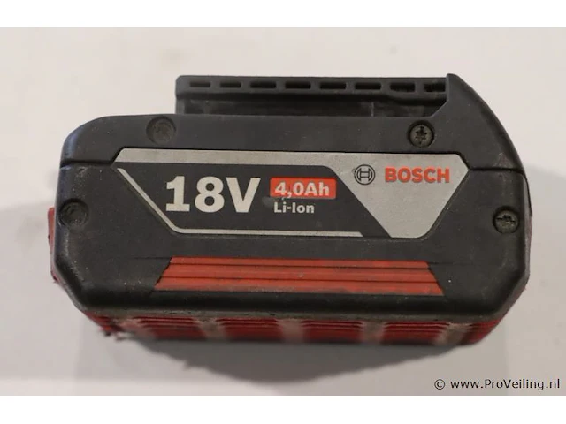 Bosch gba accu 18v 4.0ah m-c 2 - afbeelding 3 van  3