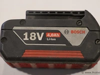 Bosch gba accu 18v 4.0ah m-c 2 - afbeelding 3 van  3