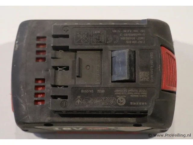 Bosch gba accu 18v 4.0ah m-c 2 - afbeelding 2 van  3