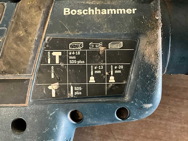 Bosch gbh 18 v-ec boormachine - afbeelding 3 van  5