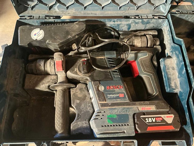 Bosch gbh 18v-26f accu boorhamer - afbeelding 2 van  5
