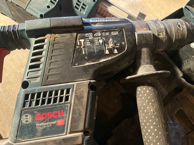 Bosch gbh 18v-26f accu boorhamer - afbeelding 4 van  5