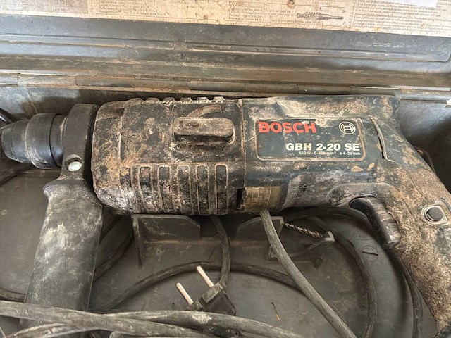 Bosch gbh 2-20 se boormachine - afbeelding 4 van  5