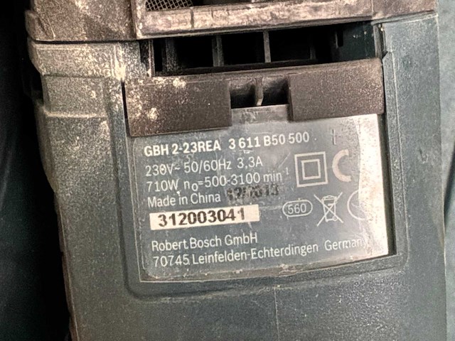 Bosch gbh 2-23 rea boorhamer - afbeelding 7 van  7