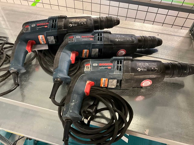 Bosch gbh 2-28 f boormachine (3x) - afbeelding 2 van  3