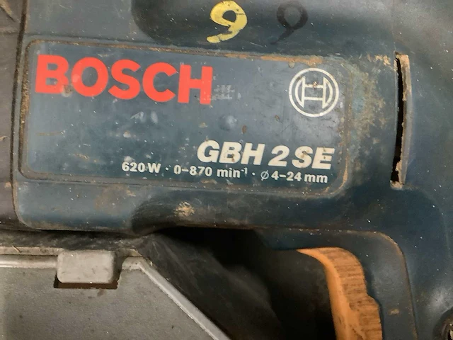Bosch gbh 2 se boormachine - afbeelding 3 van  6