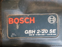 Bosch gbh boorhamer 2-20 se 0 611 234 603 - afbeelding 3 van  6