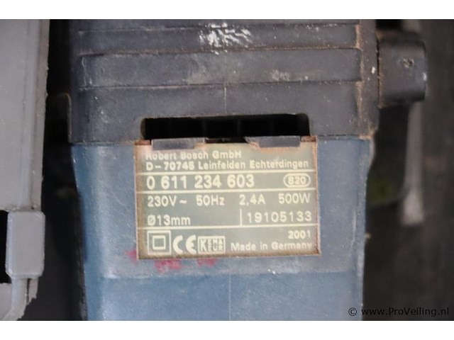 Bosch gbh boorhamer 2-20 se 0 611 234 603 - afbeelding 6 van  6