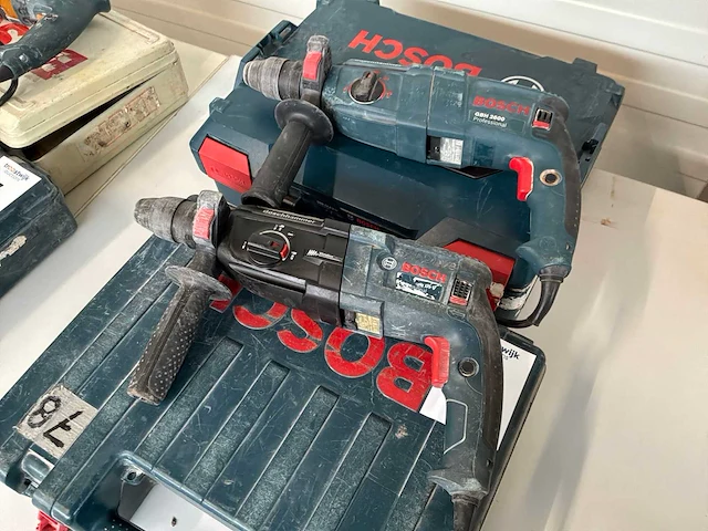 Bosch gbh boormachine (2x) - afbeelding 1 van  7