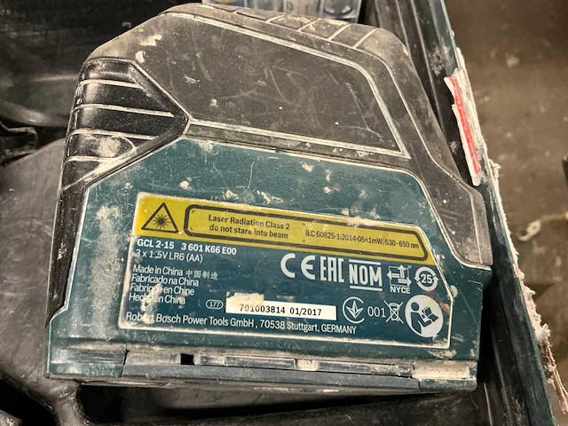 Bosch gcl 2-15 lijnlaser - afbeelding 3 van  3