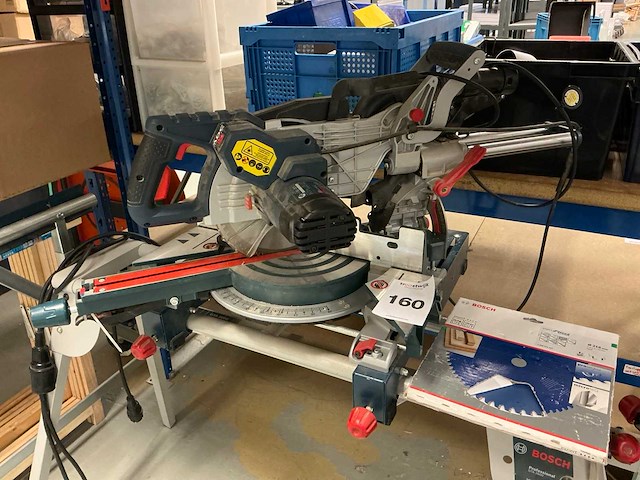 Bosch gcm 8 sjl afkortcirkelzaagmachine - afbeelding 2 van  6