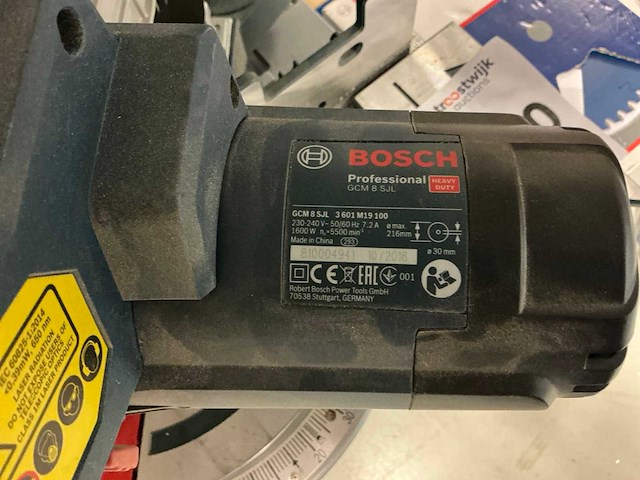 Bosch gcm 8 sjl afkortcirkelzaagmachine - afbeelding 3 van  6