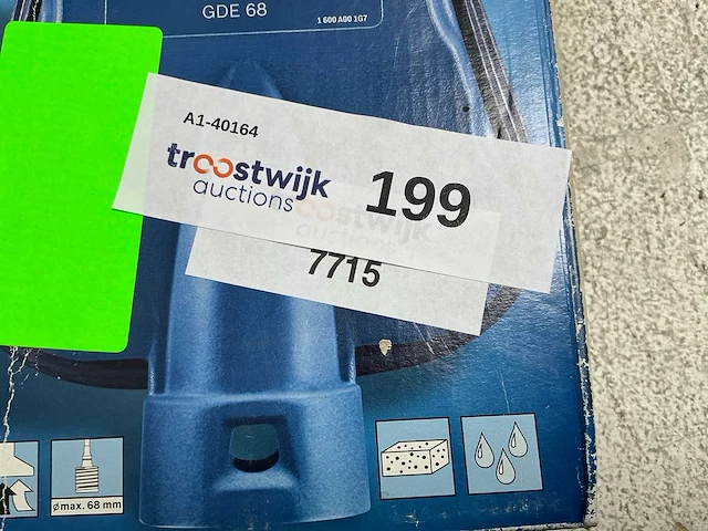 Bosch gde 68 stofafzuiging adapter voor boorhamer t/m 11kg - afbeelding 4 van  4