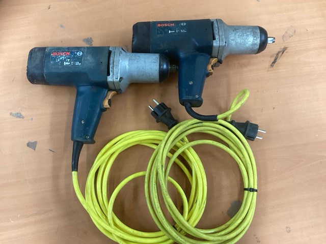 Bosch gds 18 e professionele slagschroevendraaier (2x) - afbeelding 1 van  5