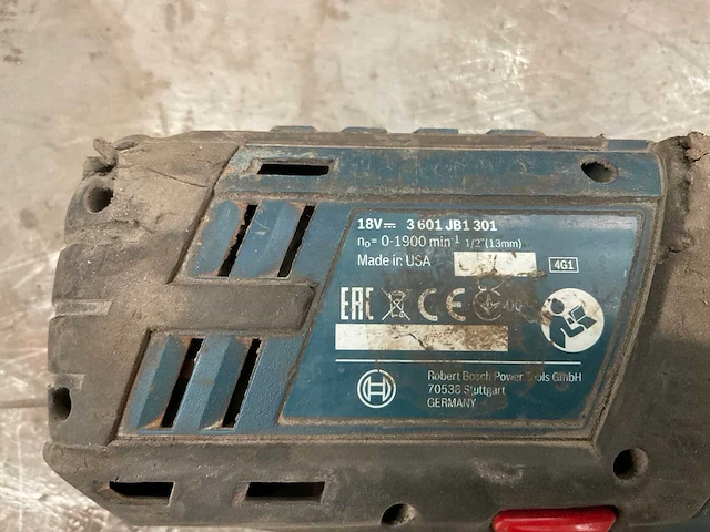 Bosch gds 18 slagmoersleutel en schroefboormachine - afbeelding 3 van  6