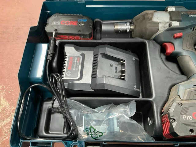 Bosch gds 18v-1000 accu slagmoermachine - afbeelding 2 van  7
