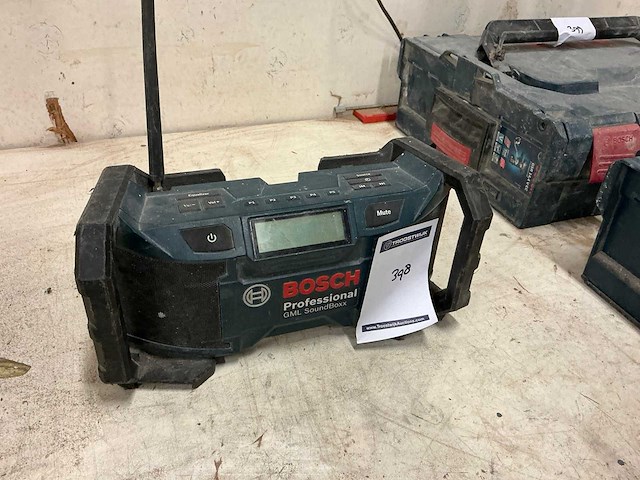 Bosch gml accu radio - afbeelding 1 van  3