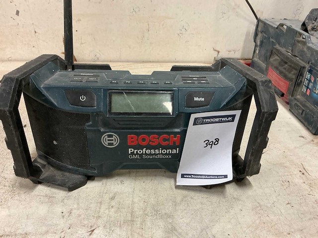 Bosch gml accu radio - afbeelding 2 van  3