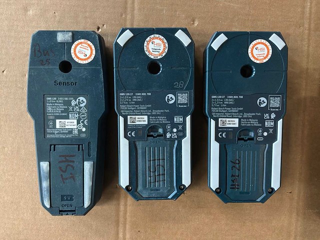 Bosch gms120 / gms120-27 metaaldetector (3x) - afbeelding 4 van  7