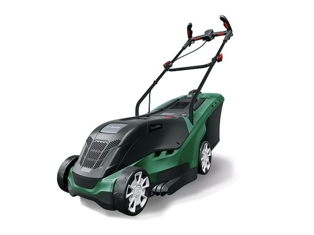 Bosch grasmaaier 1400 w 34cm met mulchaccessoire - afbeelding 1 van  4